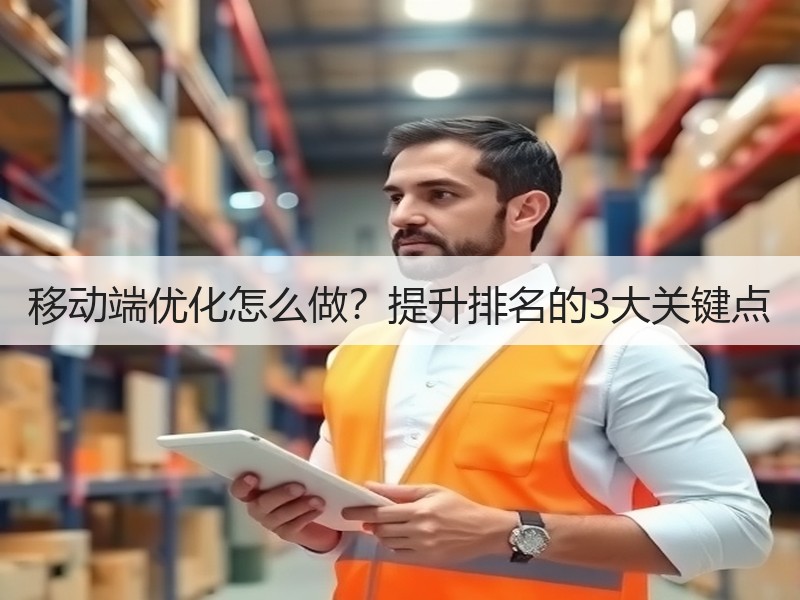 移动端优化怎么做？提升排名的3大关键点