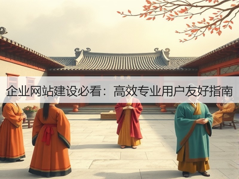 企业网站建设必看：高效专业用户友好指南
