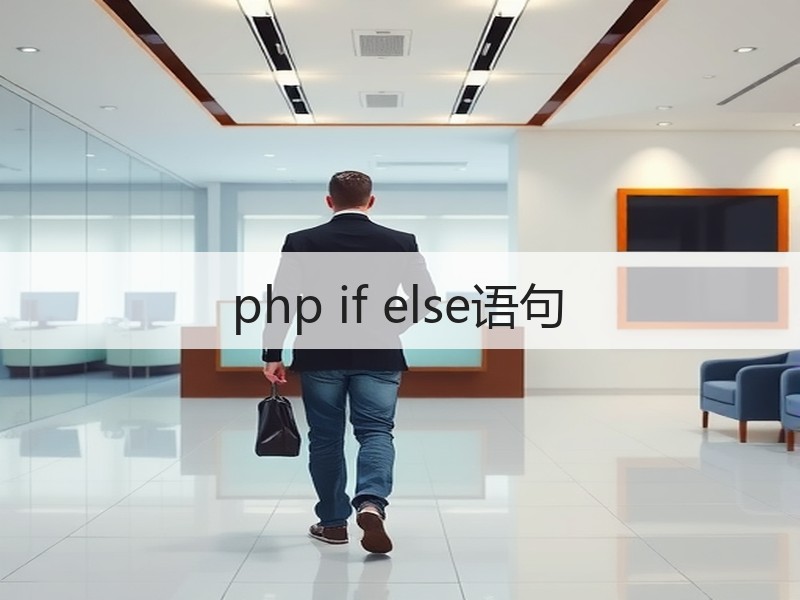 php if else语句