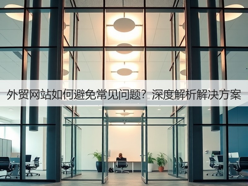 外贸网站如何避免常见问题？深度解析解决方案