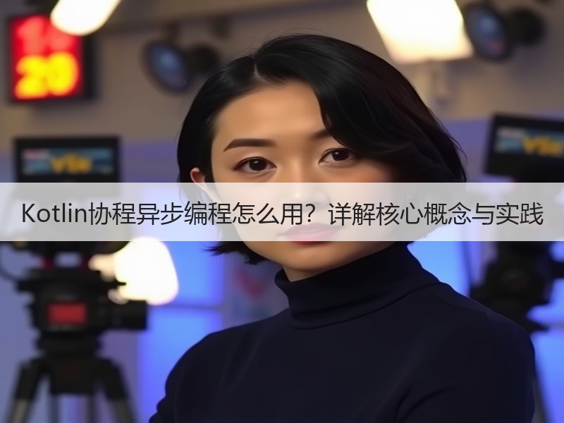 Kotlin协程异步编程怎么用？详解核心概念与实践