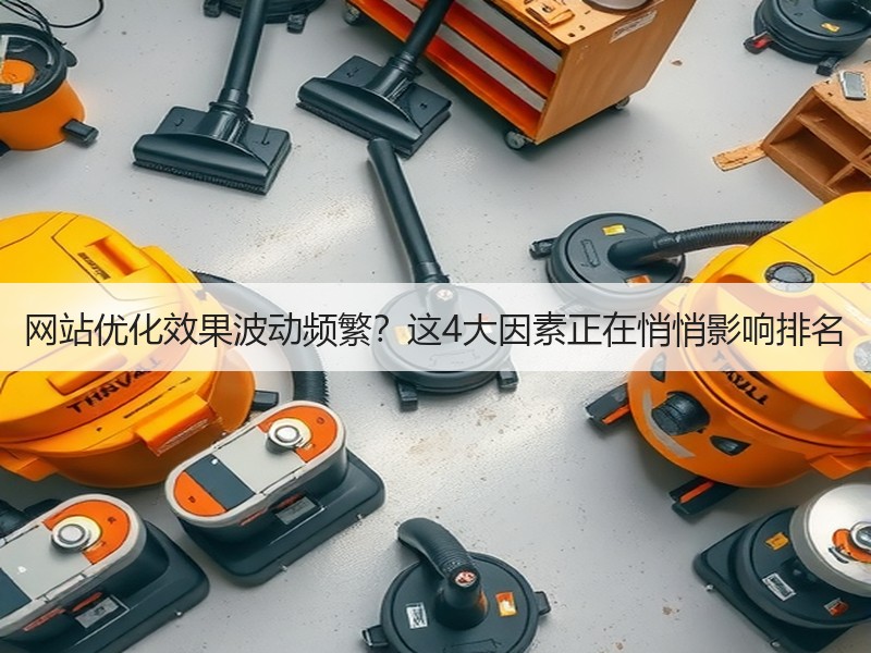 网站优化效果波动频繁？这4大因素正在悄悄影响排名