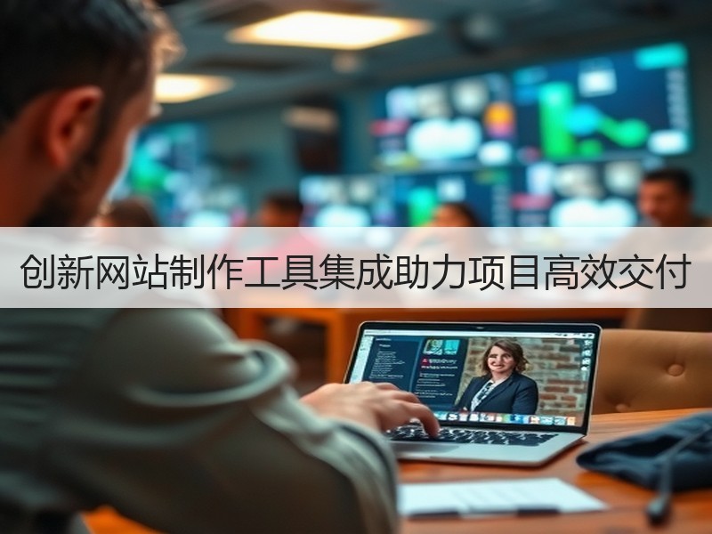 创新网站制作工具集成助力项目高效交付
