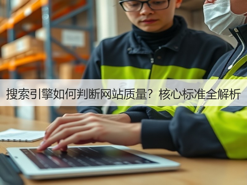 搜索引擎如何判断网站质量？核心标准全解析