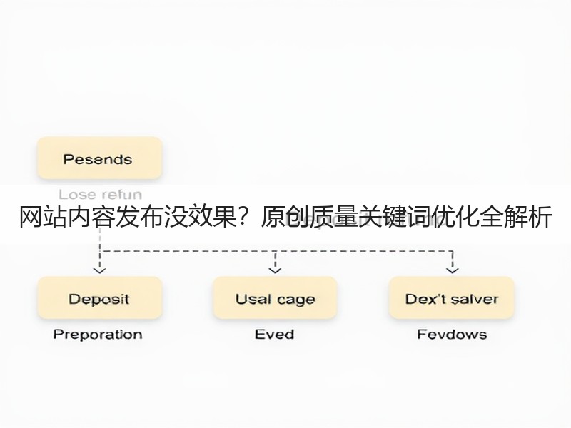 网站内容发布没效果？原创质量关键词优化全解析