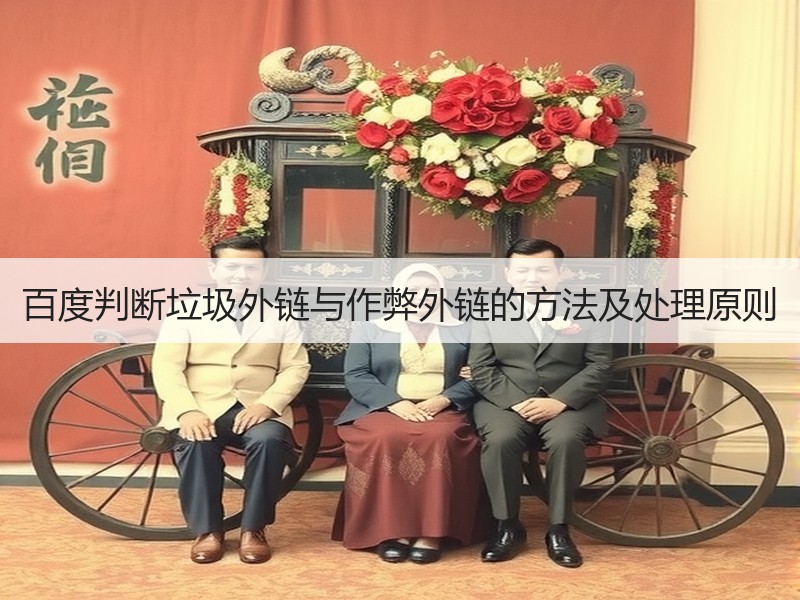 百度判断垃圾外链与作弊外链的方法及处理原则