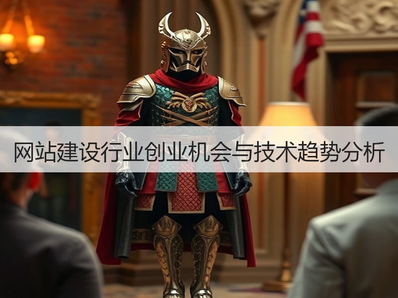 网站建设行业创业机会与技术趋势分析
