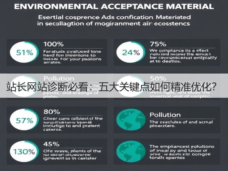 站长网站诊断必看：五大关键点如何精准优化？