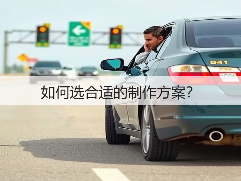如何选合适的制作方案？