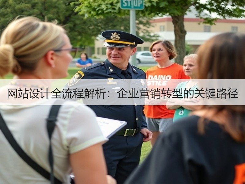 网站设计全流程解析：企业营销转型的关键路径