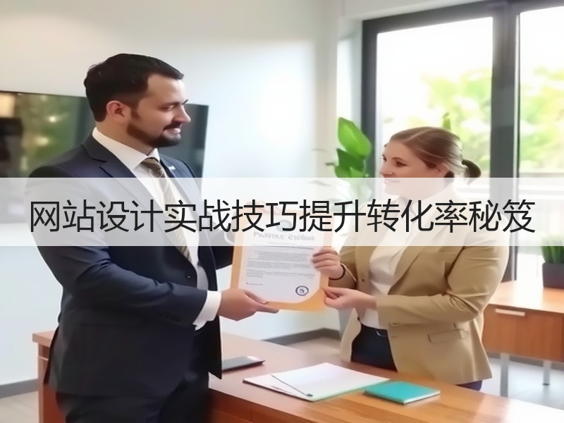 网站设计实战技巧提升转化率秘笈