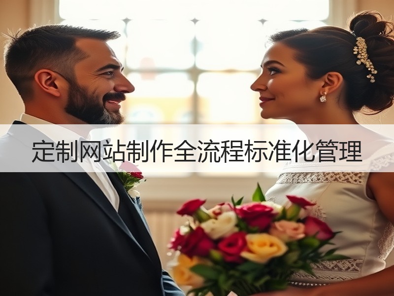 定制网站制作全流程标准化管理
