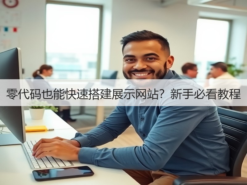 零代码也能快速搭建展示网站？新手必看教程
