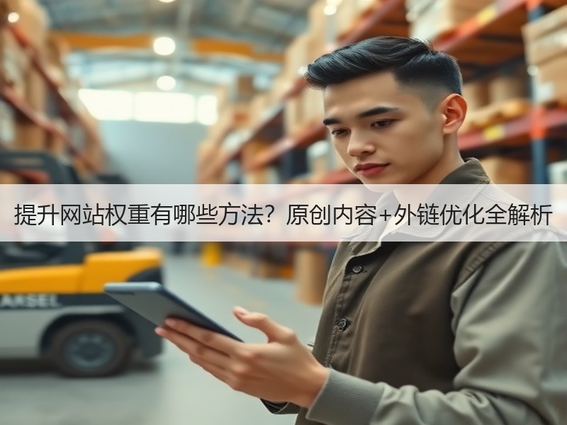 提升网站权重有哪些方法？原创内容+外链优化全解析