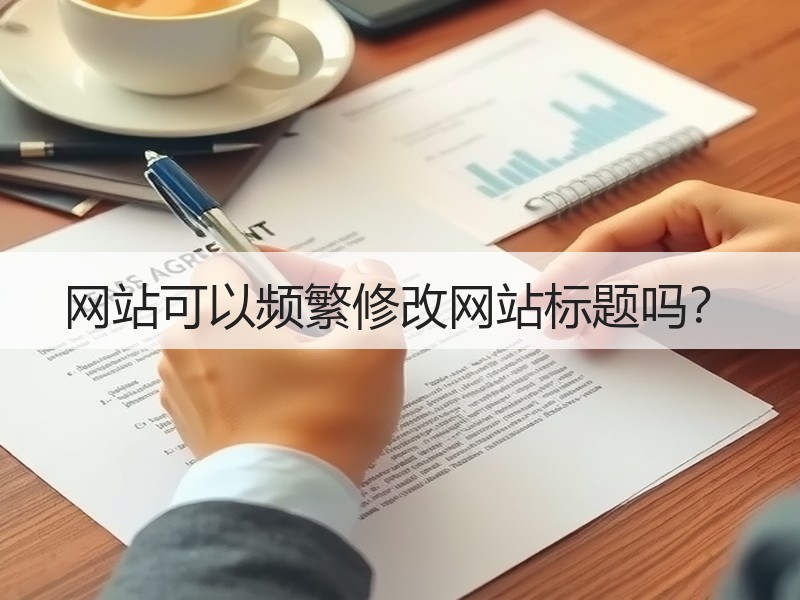 网站可以频繁修改网站标题吗？