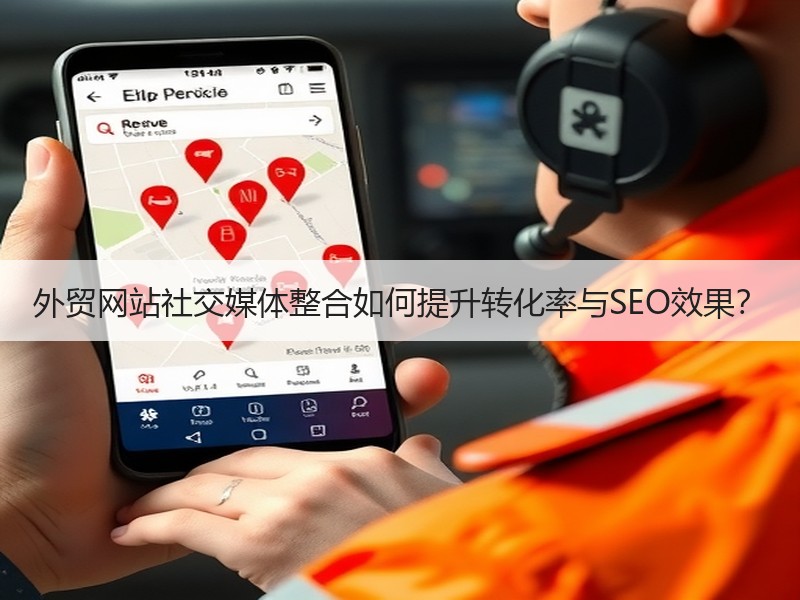 外贸网站社交媒体整合如何提升转化率与SEO效果？