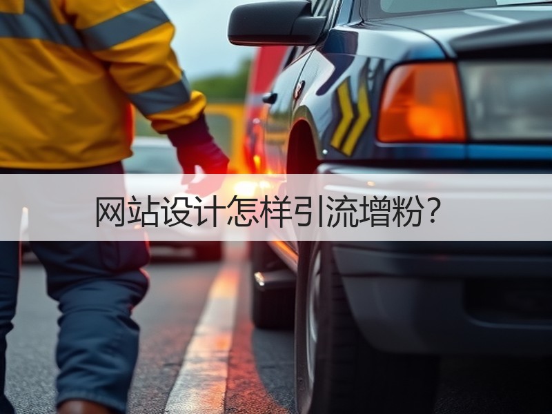 网站设计怎样引流增粉？