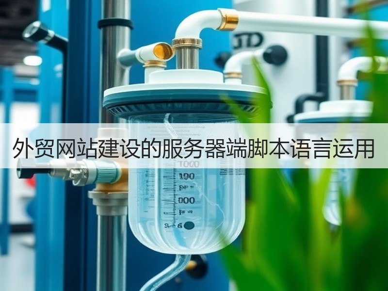 外贸网站建设的服务器端脚本语言运用
