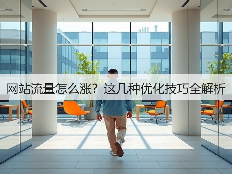 网站流量怎么涨？这几种优化技巧全解析