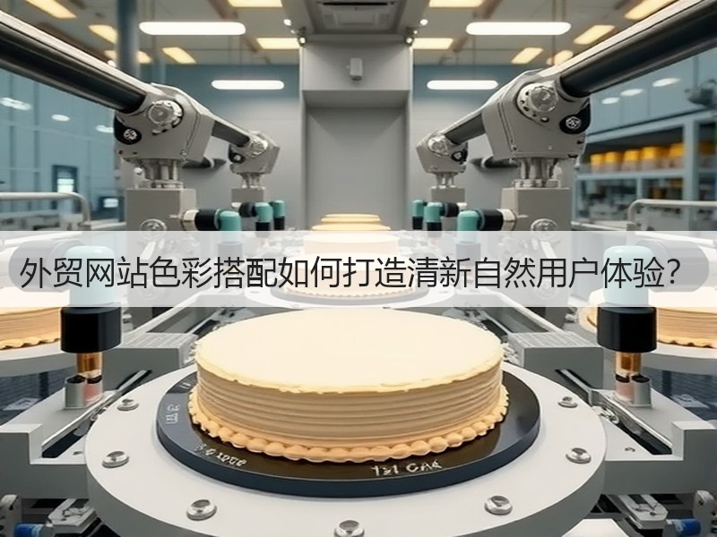 外贸网站色彩搭配如何打造清新自然用户体验？