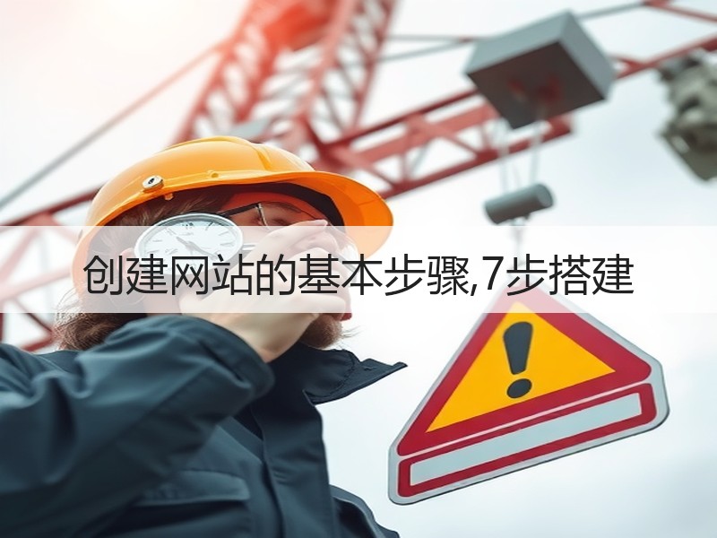 创建网站的基本步骤,7步搭建