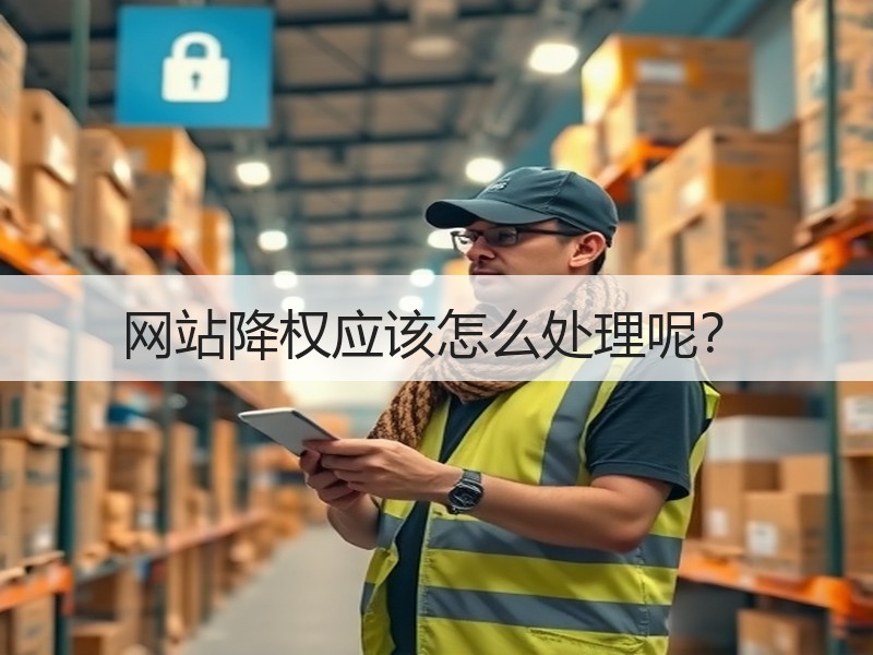 网站降权应该怎么处理呢？