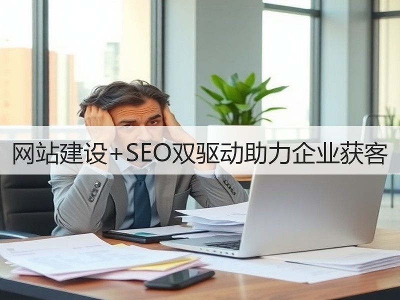 网站建设+SEO双驱动助力企业获客