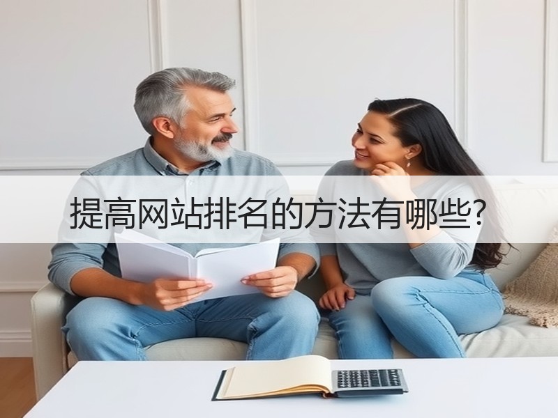 提高网站排名的方法有哪些?