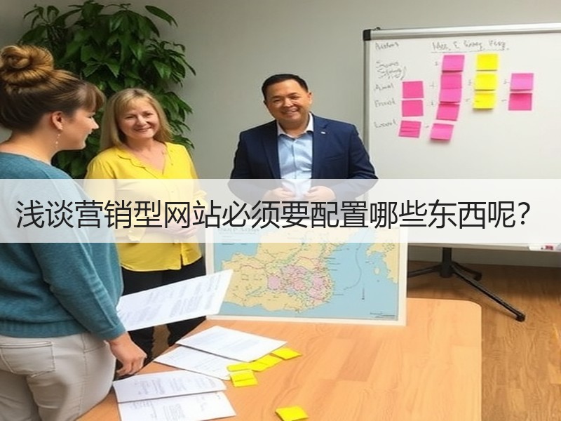 浅谈营销型网站必须要配置哪些东西呢？