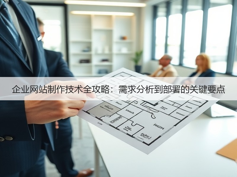 企业网站制作技术全攻略：需求分析到部署的关键要点