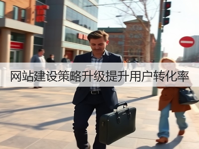 网站建设策略升级提升用户转化率