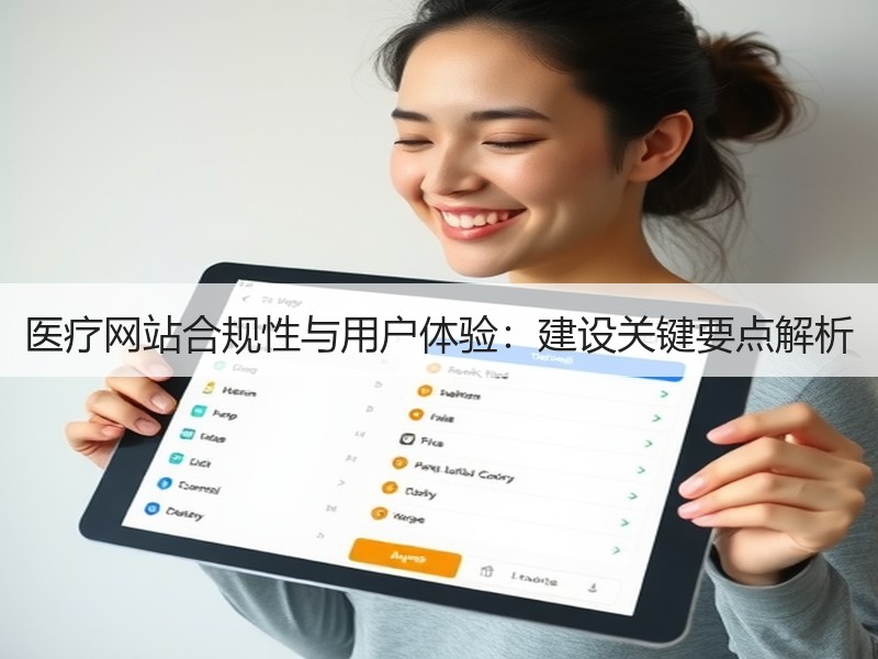 医疗网站合规性与用户体验：建设关键要点解析