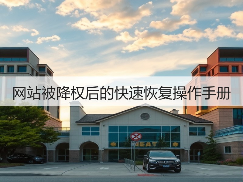 网站被降权后的快速恢复操作手册