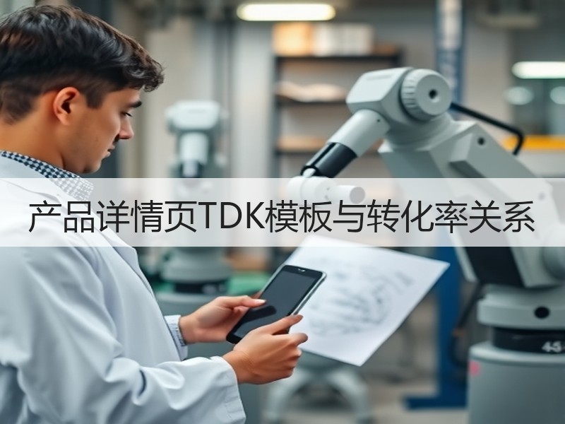 产品详情页TDK模板与转化率关系
