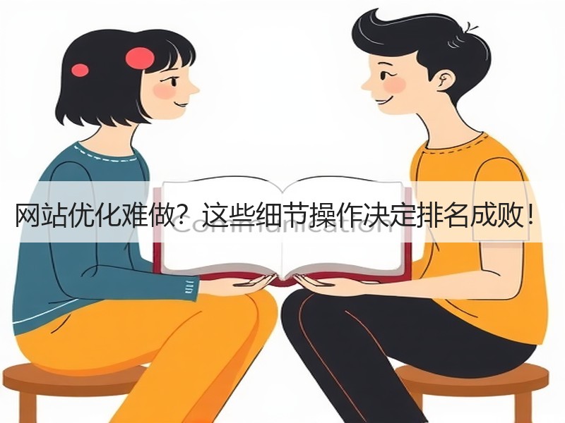 网站优化难做？这些细节操作决定排名成败！
