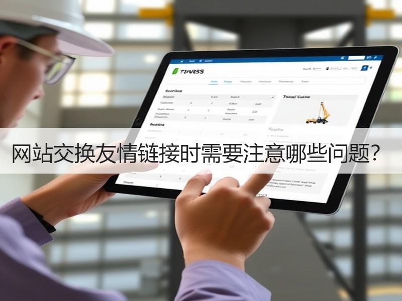 网站交换友情链接时需要注意哪些问题？