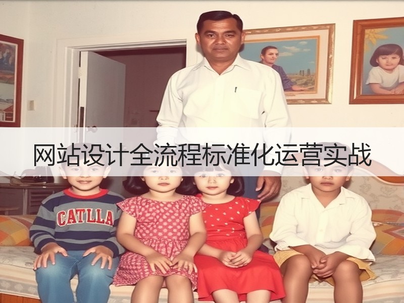 网站设计全流程标准化运营实战