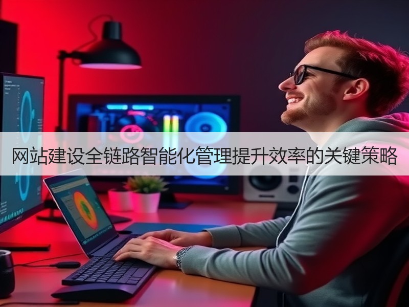 网站建设全链路智能化管理提升效率的关键策略
