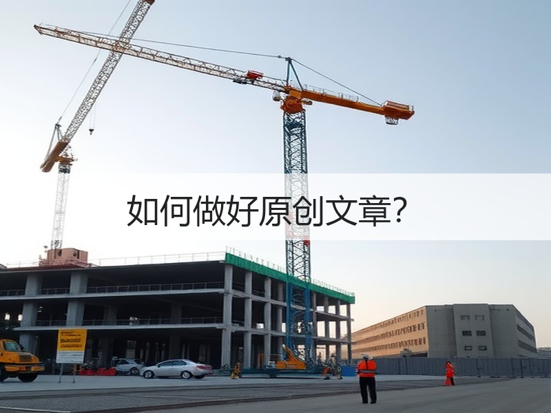 如何做好原创文章？