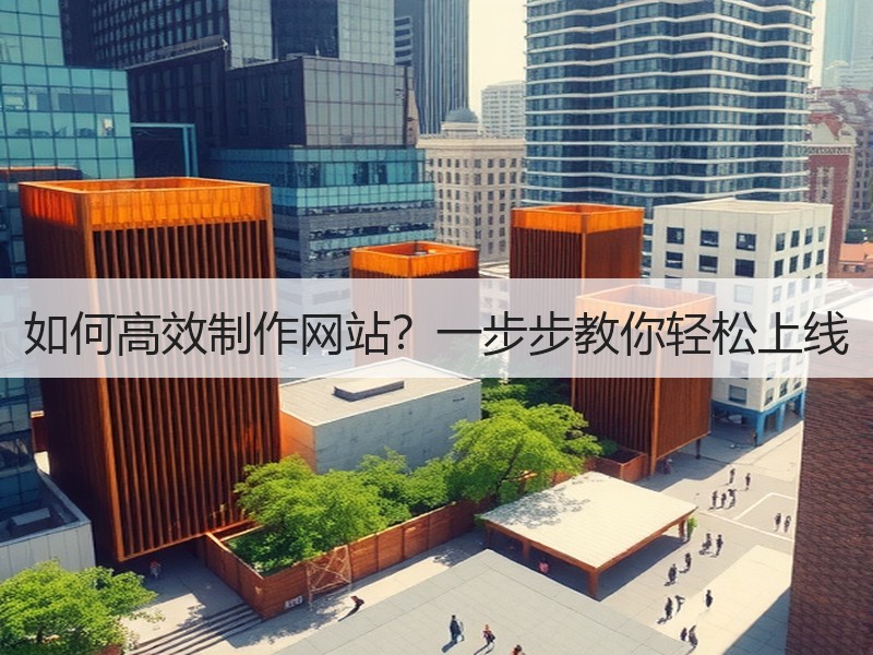如何高效制作网站？一步步教你轻松上线