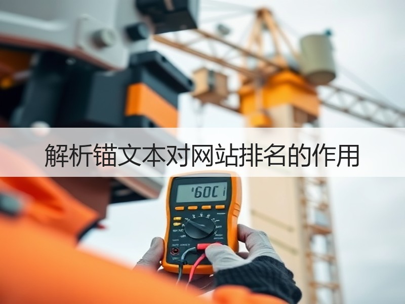解析锚文本对网站排名的作用
