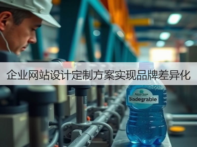 企业网站设计定制方案实现品牌差异化