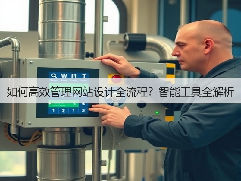 如何高效管理网站设计全流程？智能工具全解析