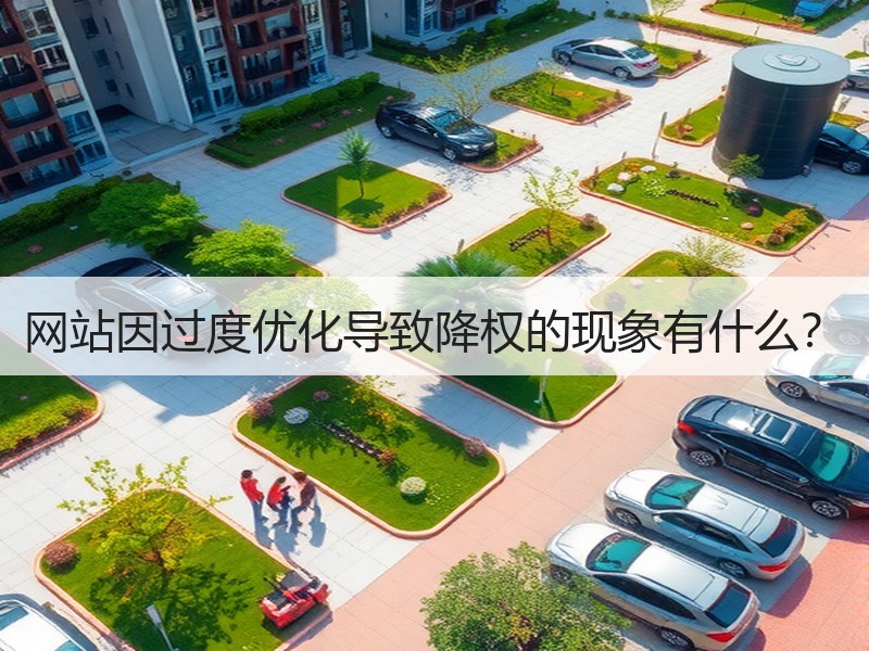 网站因过度优化导致降权的现象有什么？
