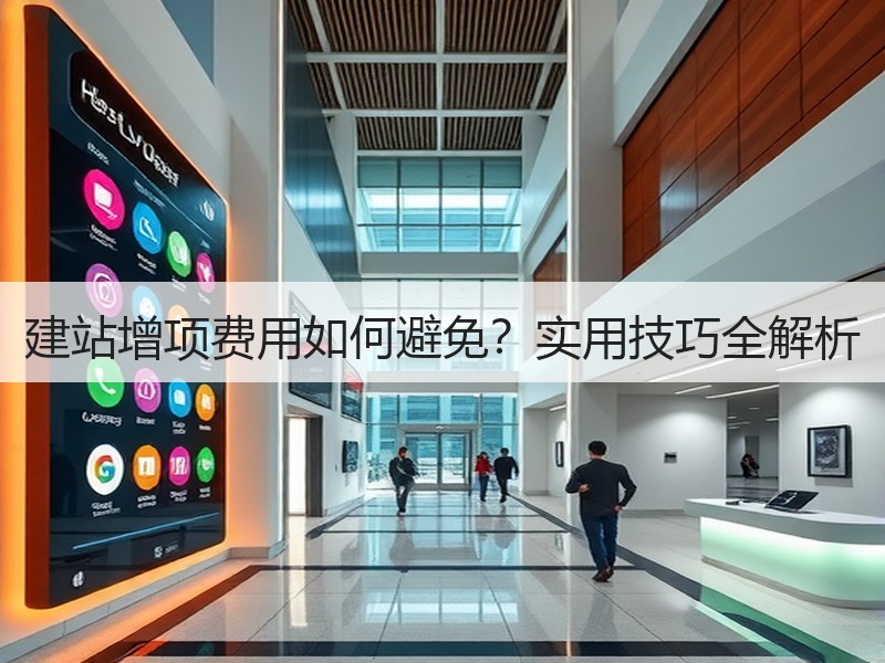 建站增项费用如何避免？实用技巧全解析