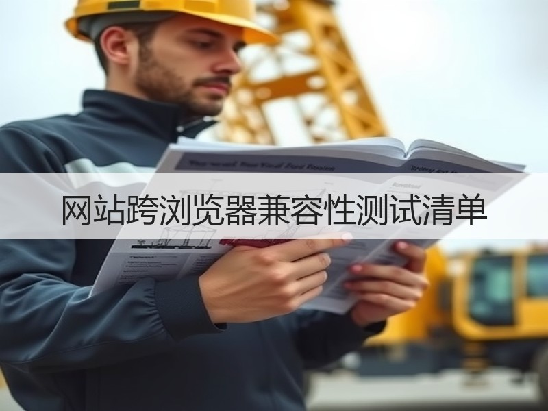 网站跨浏览器兼容性测试清单