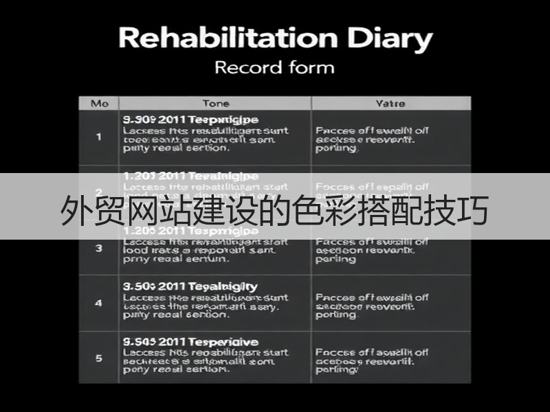 外贸网站建设的色彩搭配技巧