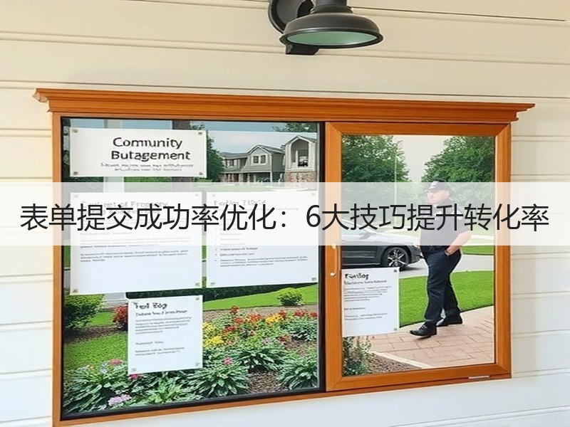 表单提交成功率优化：6大技巧提升转化率