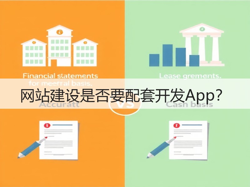 网站建设是否要配套开发App？