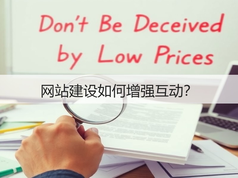 网站建设如何增强互动？